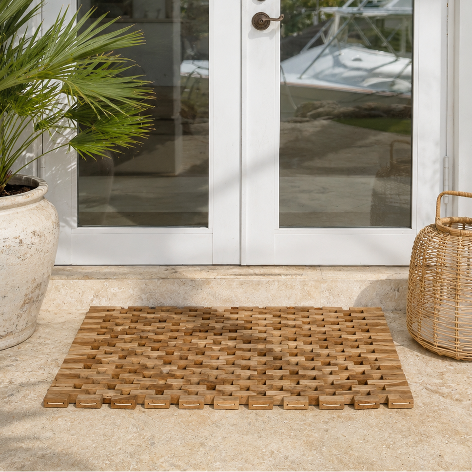 Teak Floor Mat