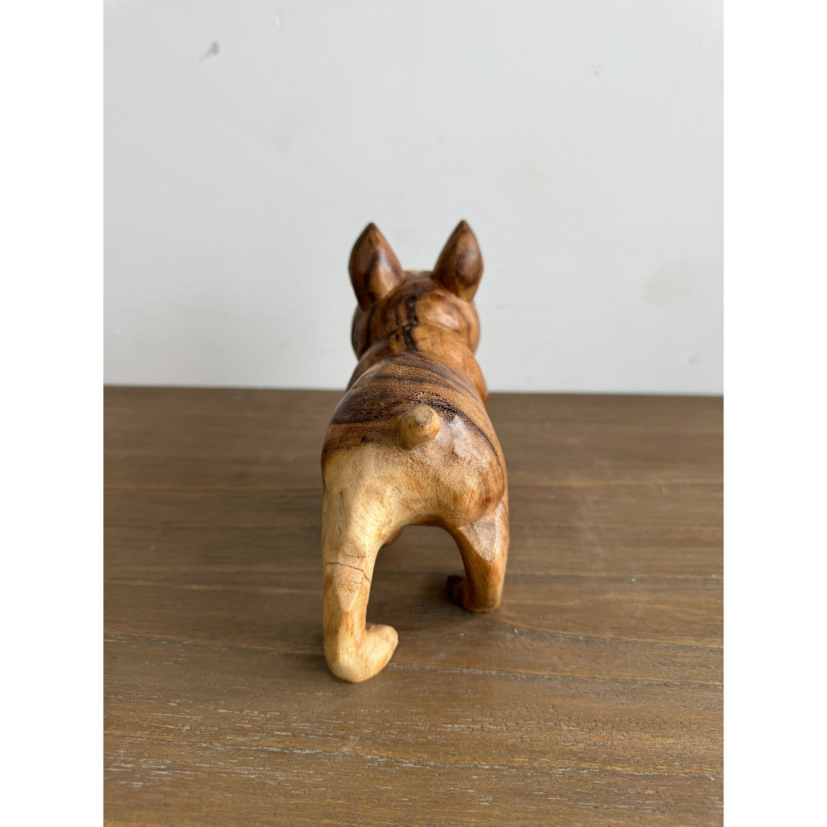 Hand carved bulldog (small), additional view 5