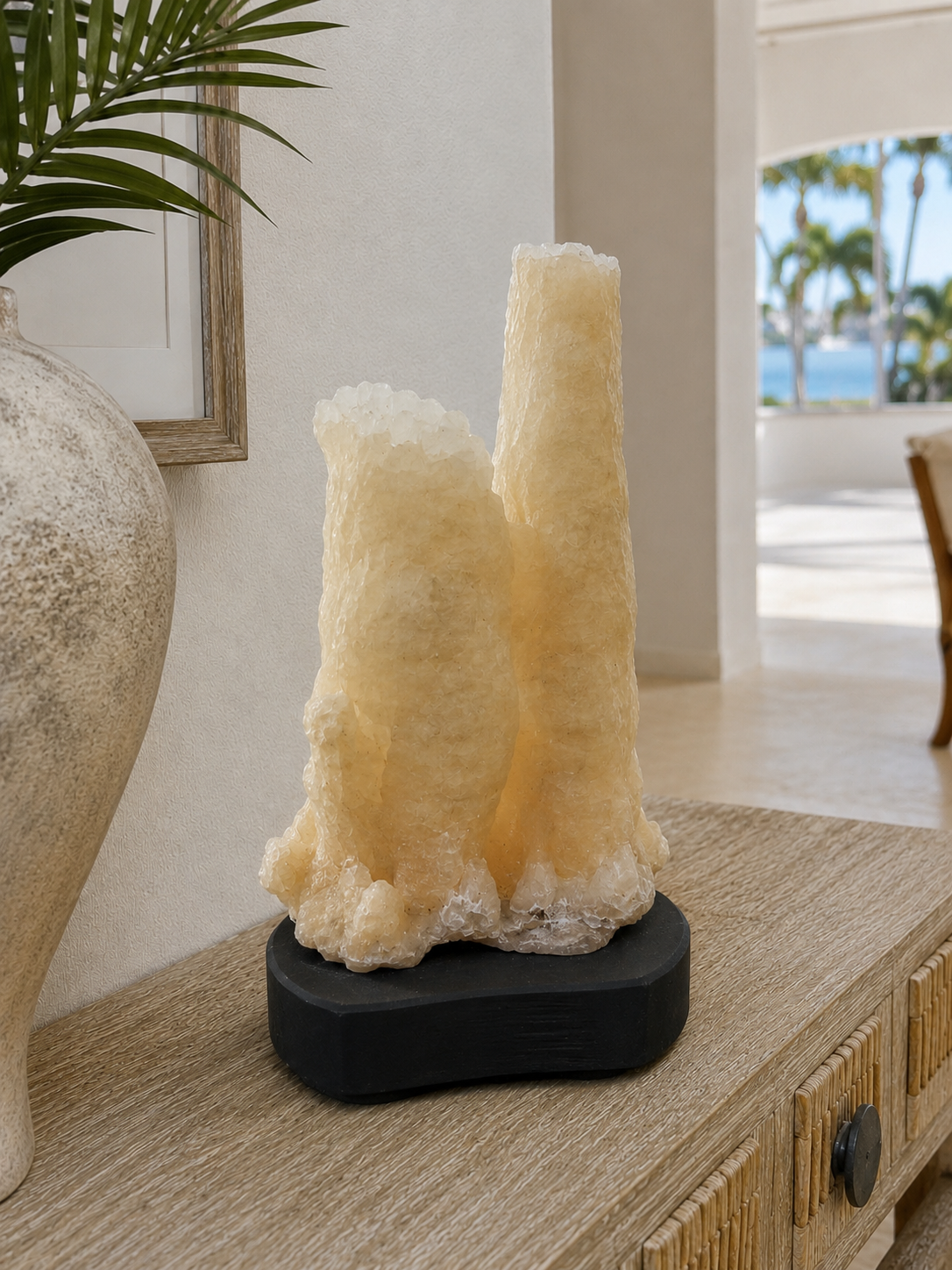 Natural crystal sculpture, additional view 3