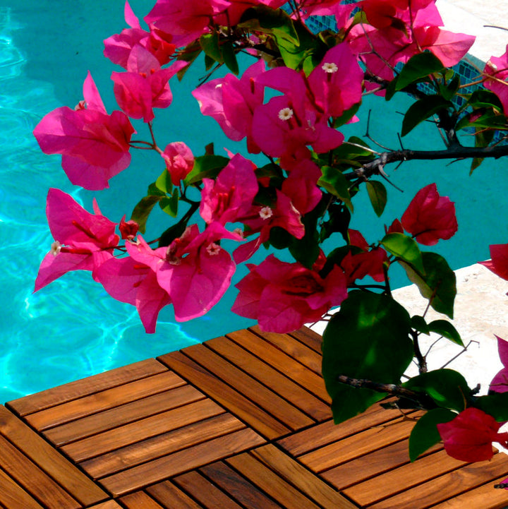 Teak flooring, additional view 5