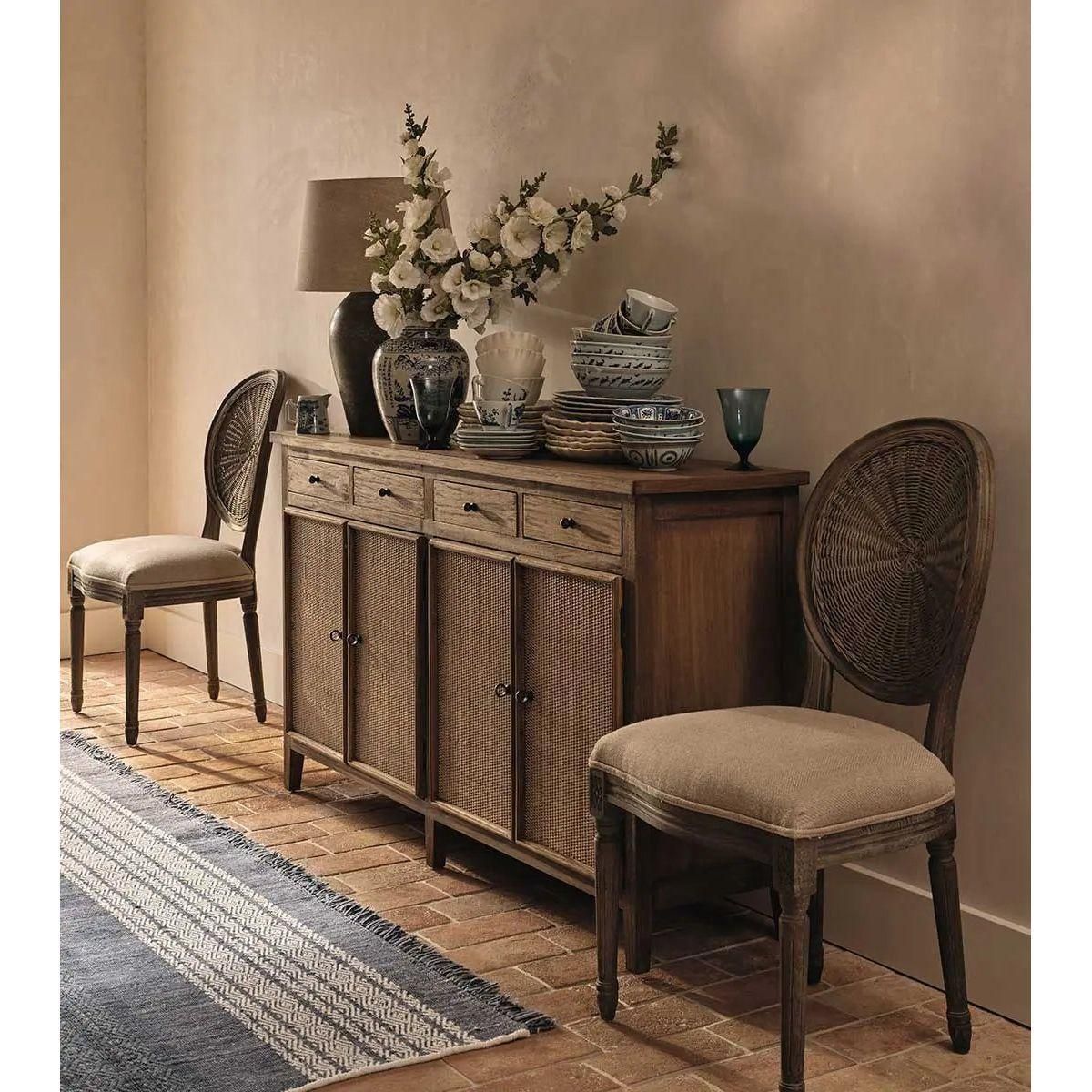 Balabac rattan sideboard, additional view 2