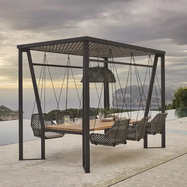 Pergola w/ Teak Table Top Skyline