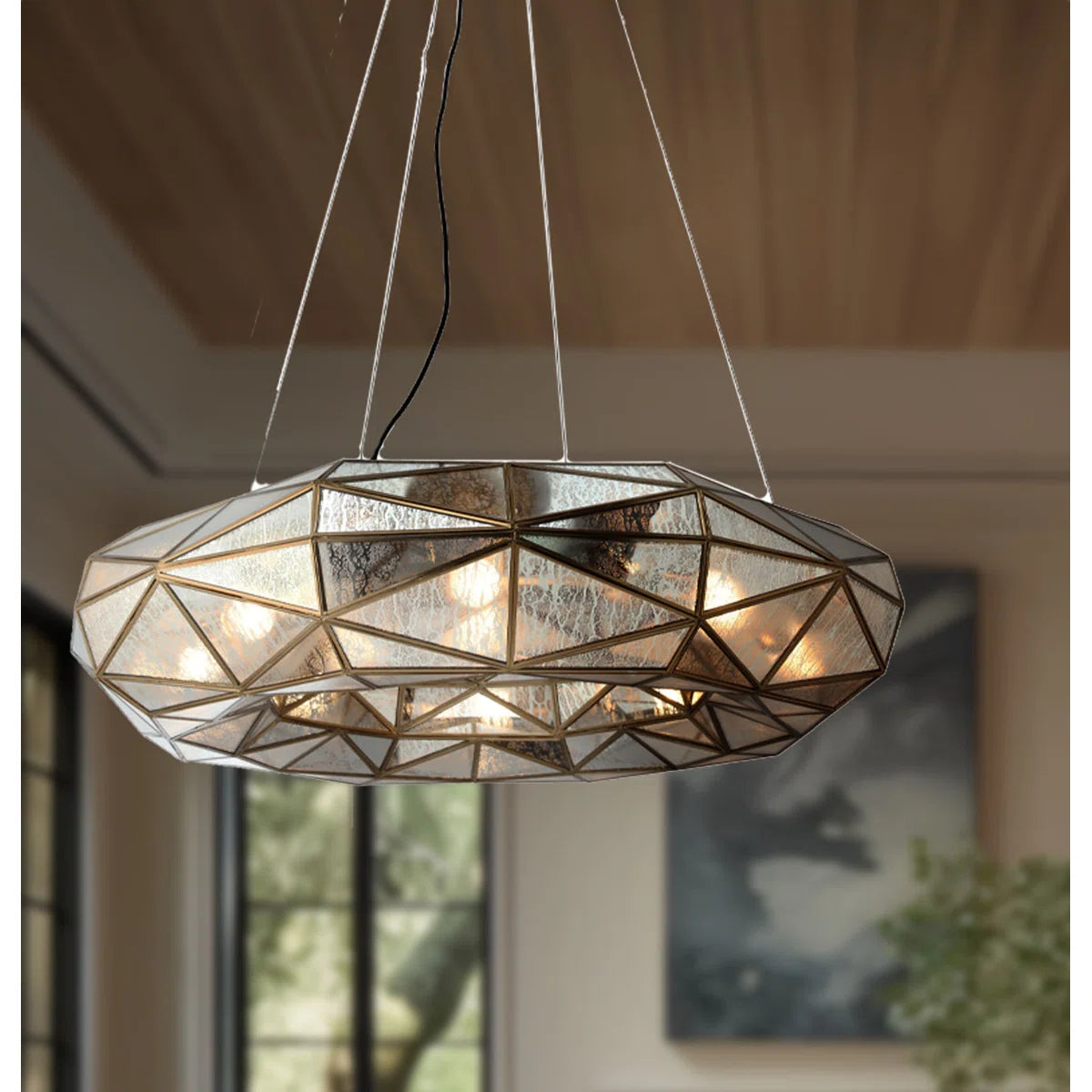 Metropolitan Geo-Gem - 8 light chandelier, additional view 6
