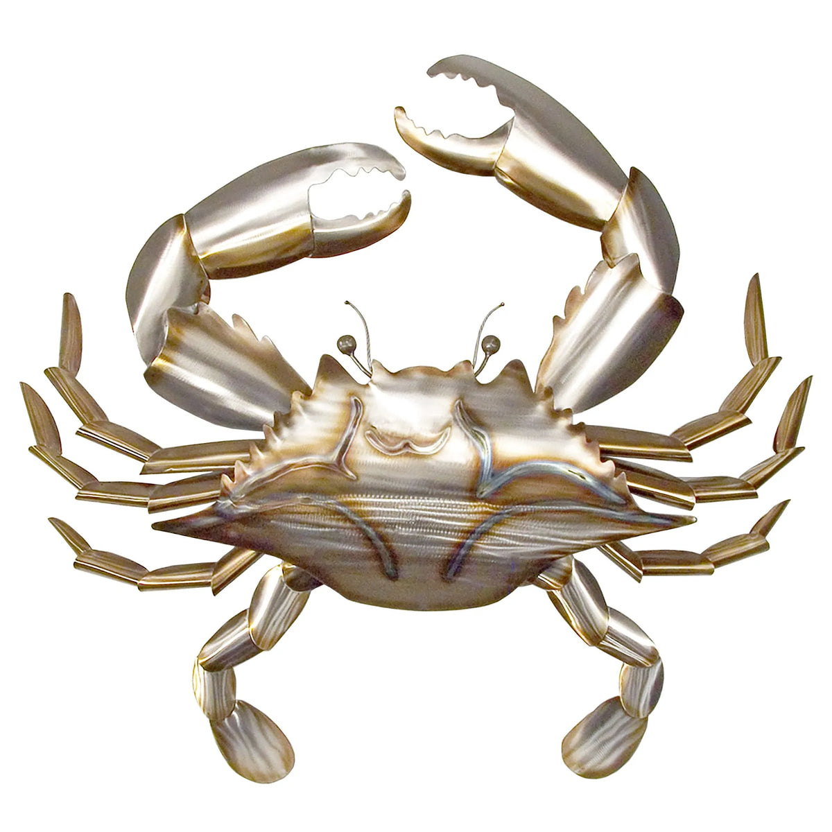 Crab copper art, additional view 3