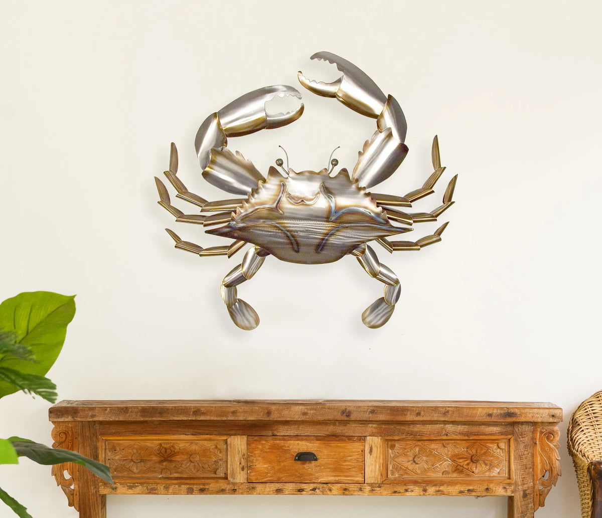 Crab copper art, additional view 4